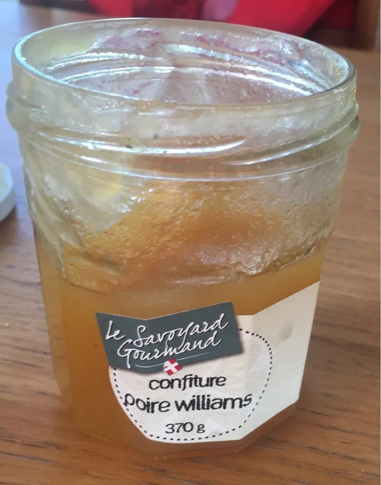 Confiture de poire williams
