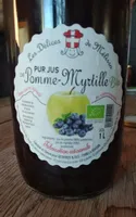 Pur jus pomme myrtille