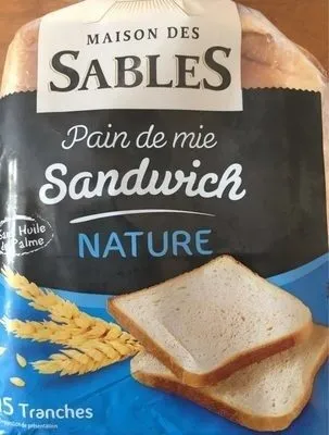 Pain de mie nature