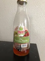Jus pomme fraise