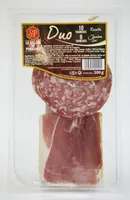 Duo jambon sec - rosette