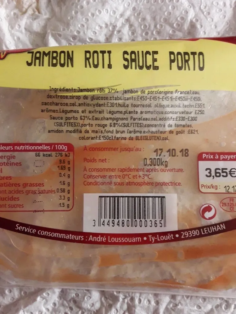JBN Roti Sce Porto 300G