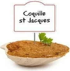 Coquille st jacques a la bretonne