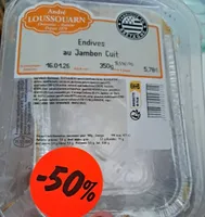 Endives au jambon cuit