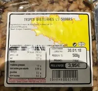 Tripes Bretonnes 500 G