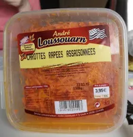 Carottes râpées assaisonnées