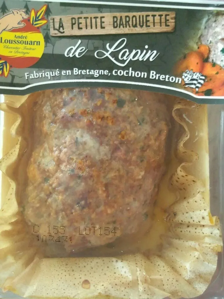 La petite barquette de lapin