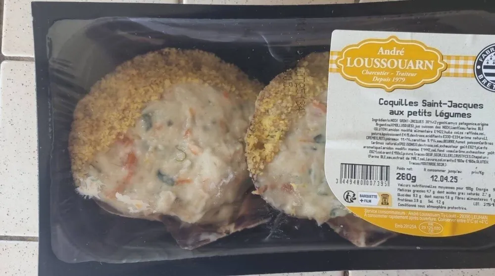 Coquilles saint jacques aux petits legumes