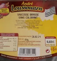 Saucisse brasse