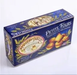 Petits fours, Financiers à la pâte d'amandes