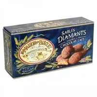 Sablés diamant chocolat au lait