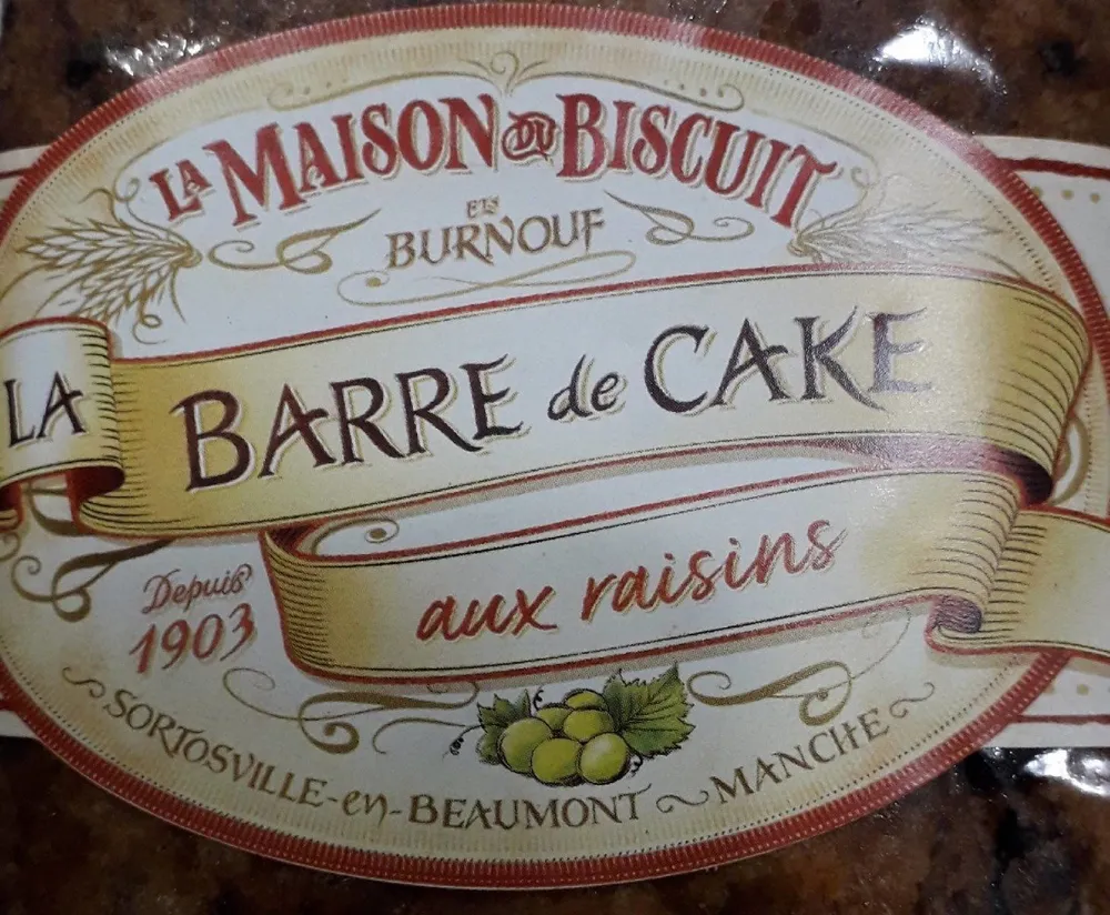 La barre de cake
