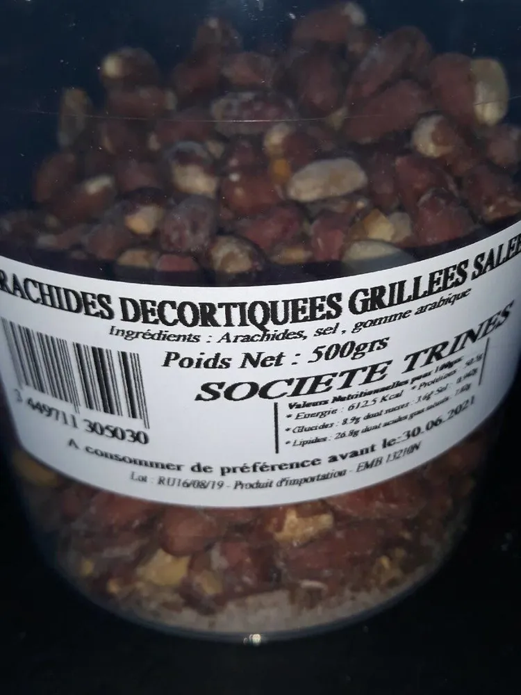 Arachides décortiquées