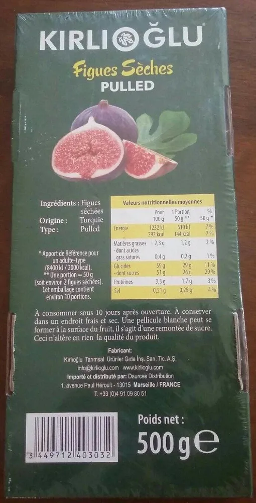 Figues sèches