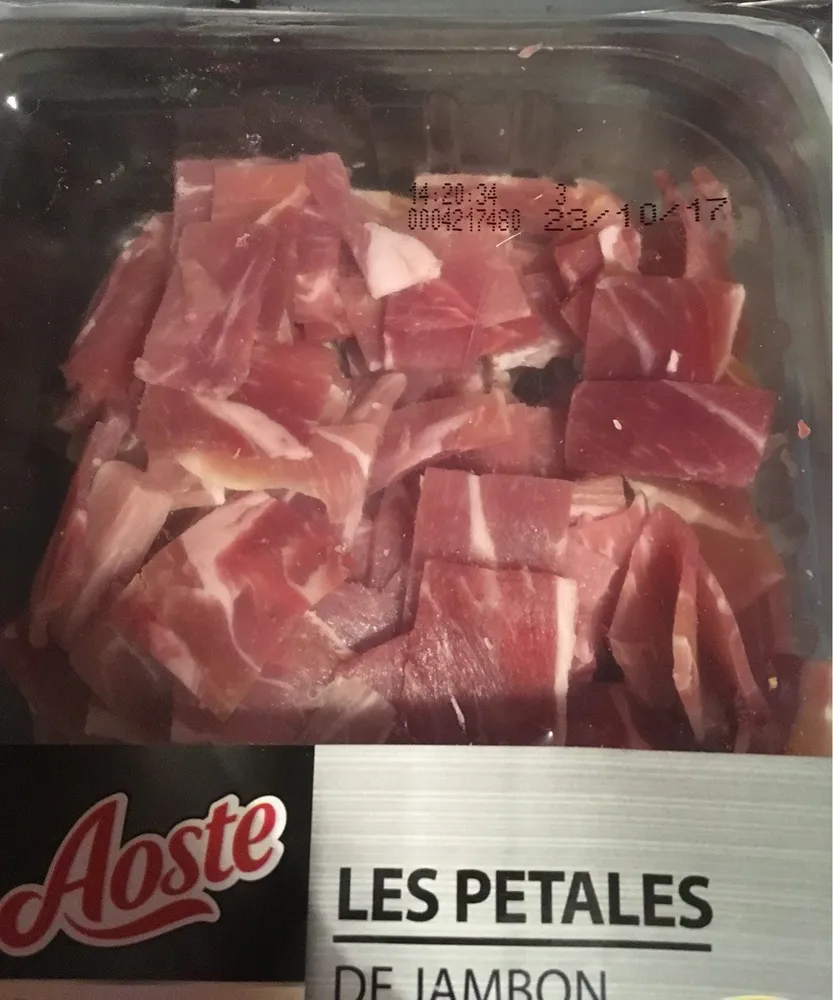 Pétales De Jambon Grande Carte