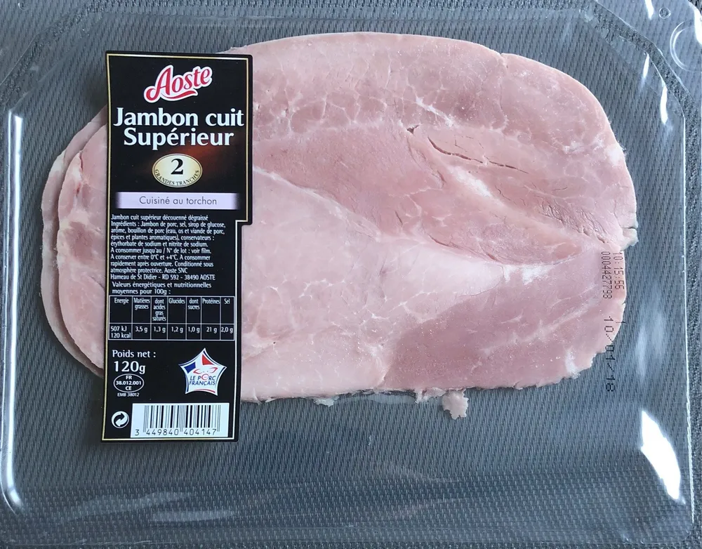 Jambon cuit Supérieur