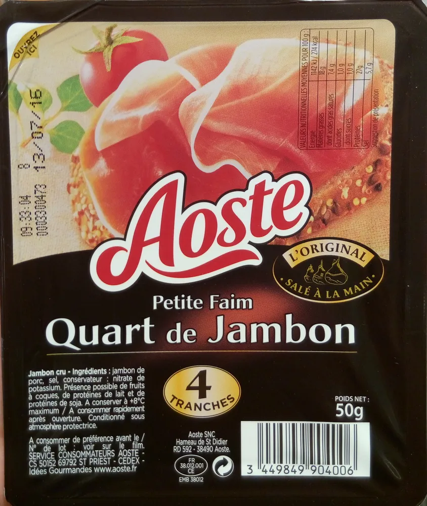 Quart de Jambon