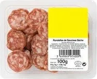 Rondelles de saucisse seche