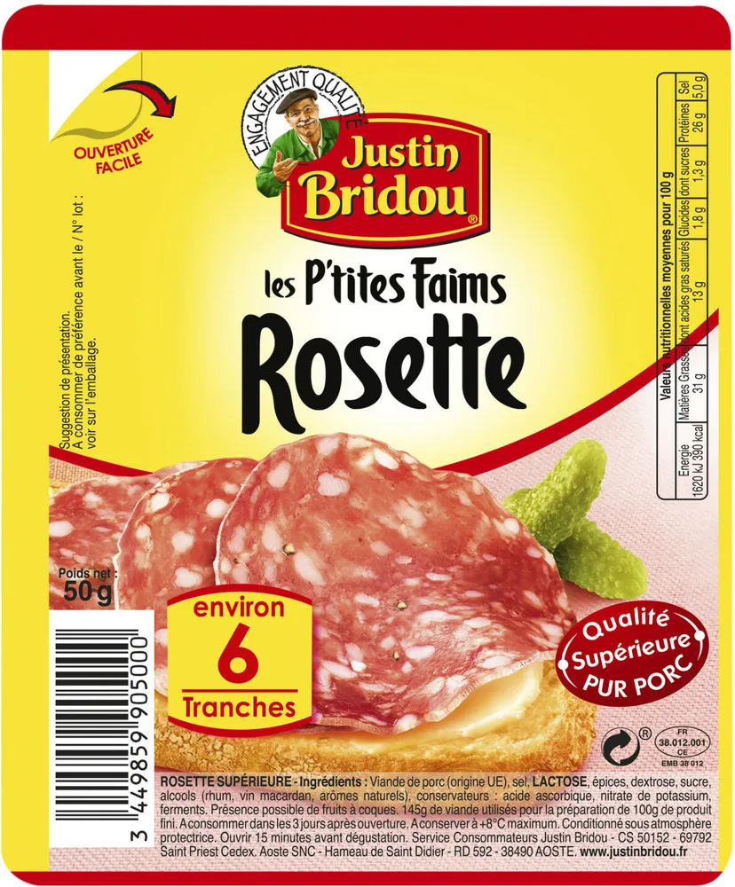 Les Belles Tranches Rosette