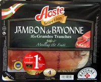 Jambon de Bayonne, Grandes Tranches