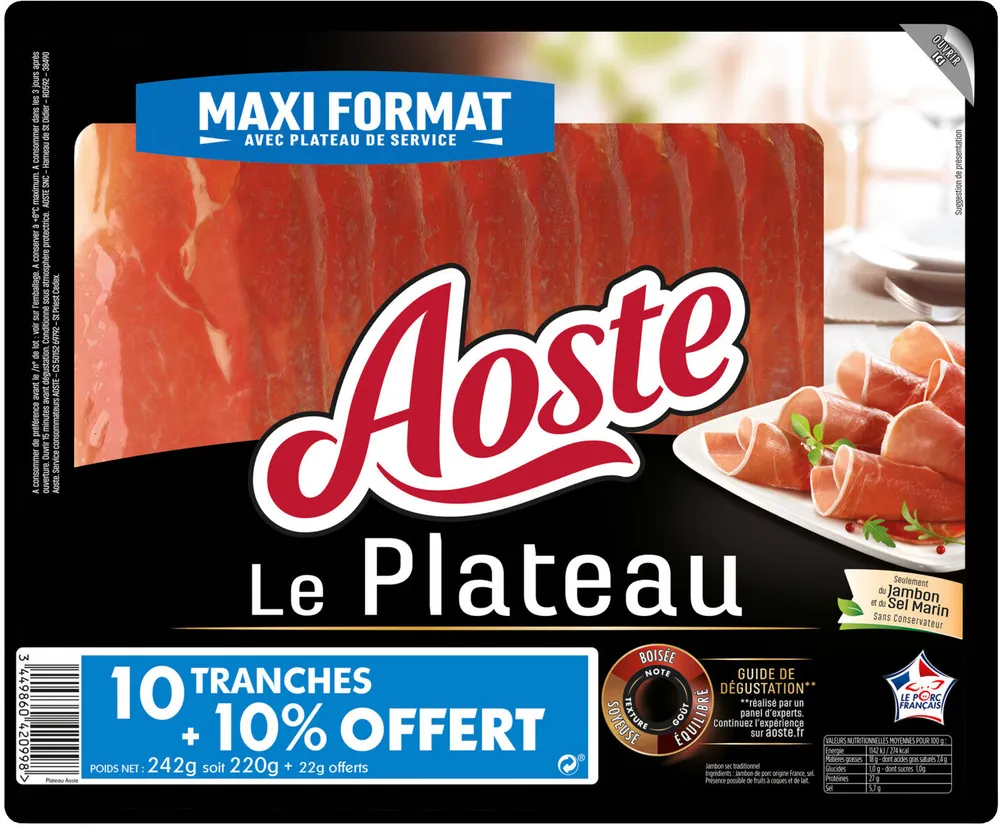 Jambon cru Le Plateau