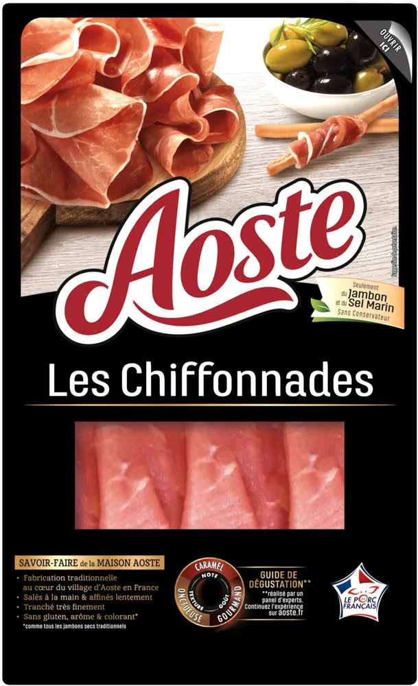 Les chiffonnades - Jambon au sel marin