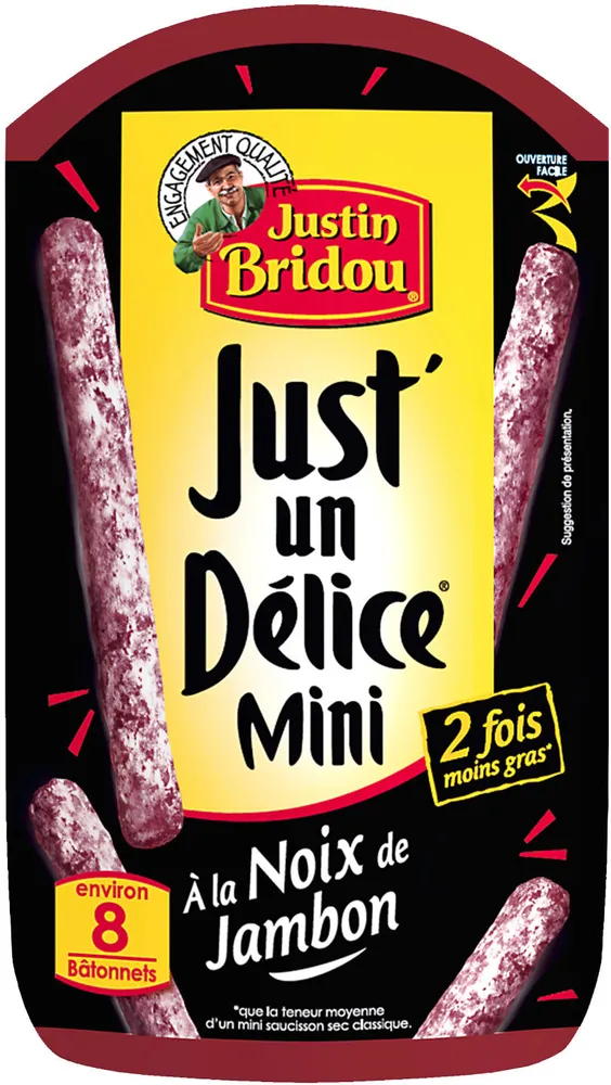 Just un délice mini à la noix de jambon
