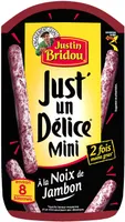 Just un délice mini à la noix de jambon
