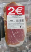 Jambon cru 4 tranches environ
