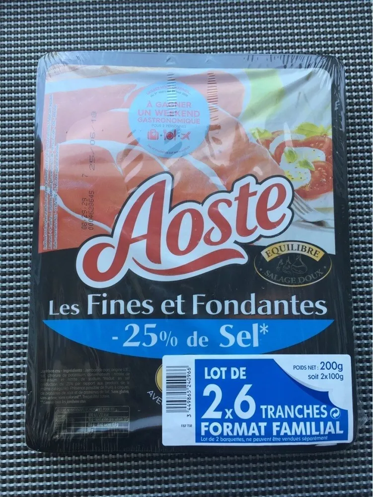 Jambon sec Aoste