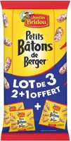 Petits Bâtons de Berger Nature (2+1 gratuits)
