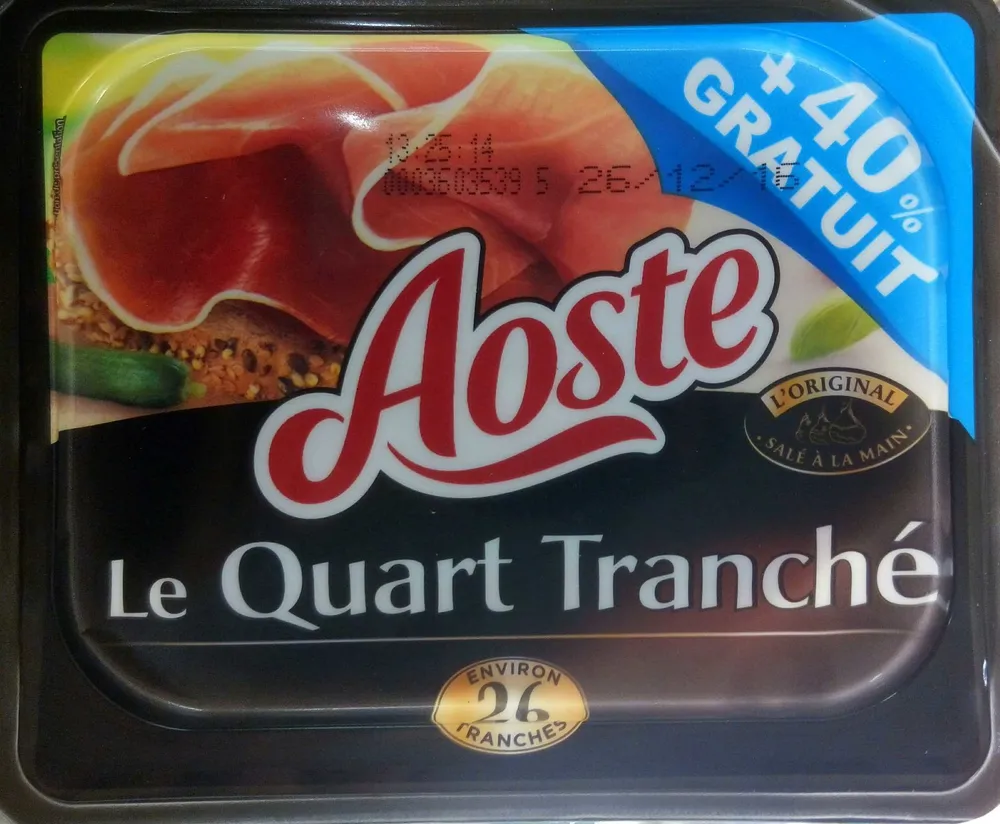 Le Quart Tranché (+40 % gratuit)