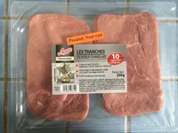 Les tranches de boeuf charolais