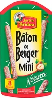 Bâton de berger noisette