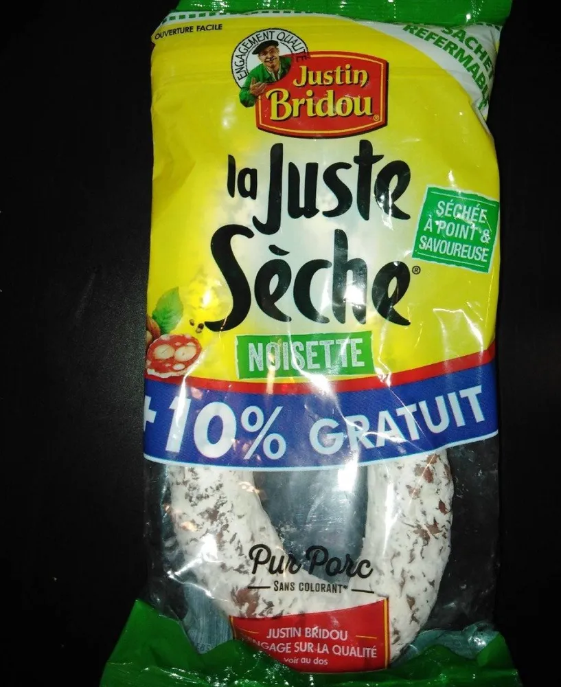 La juste sèche noisette