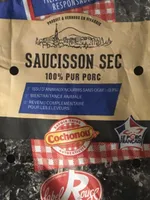 Saucisson sec 100% pur porc label rouge