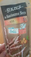 Stick de saucissons secs noix