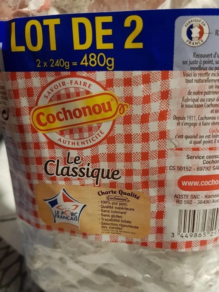 Le classique (lot de 2)