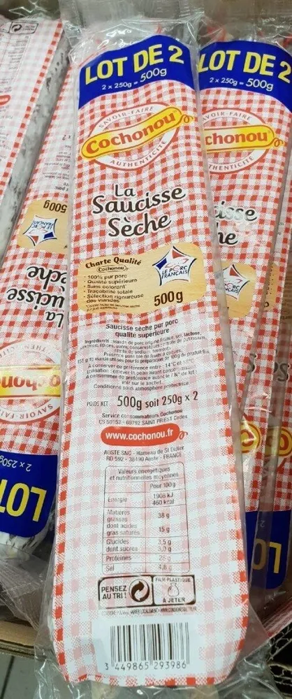 Saucisse sèche