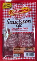 Saucisson sec - Tranches fines