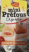 Mini préfous chorizo