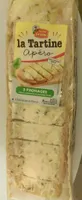 La tartine apéro 3 fromages
