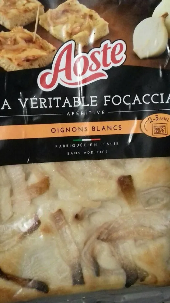 La véritable focaccia