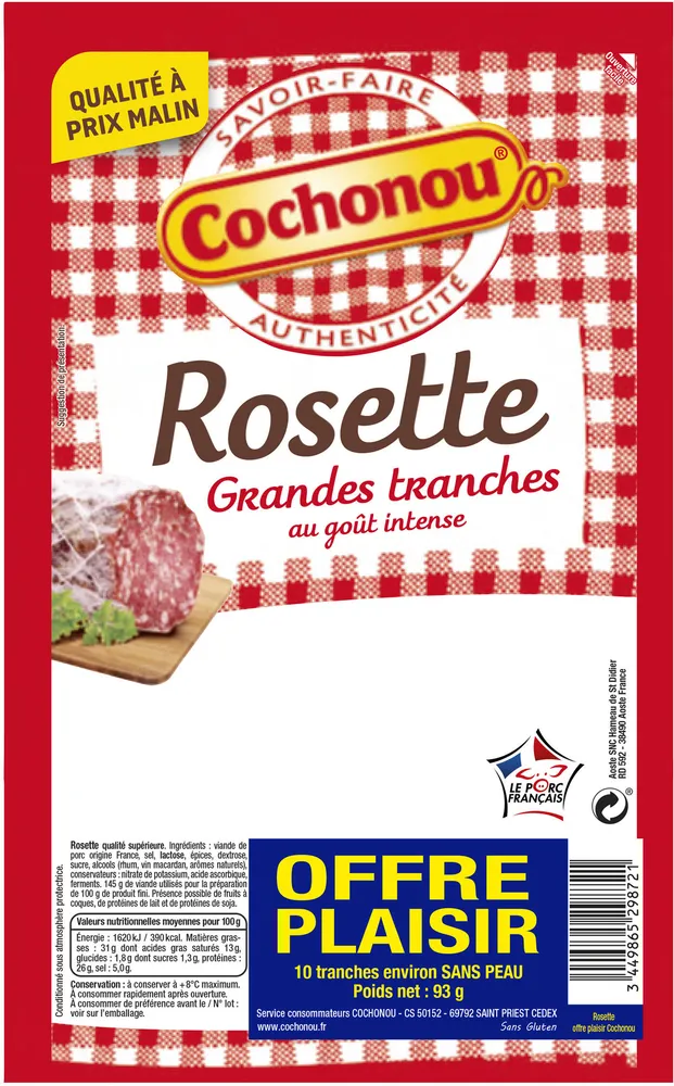 Rosette Grandes Tranches