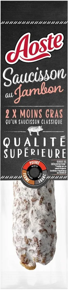 Saucisson sec supérieur au jambon
