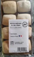 Petits préfous à l'ail frais