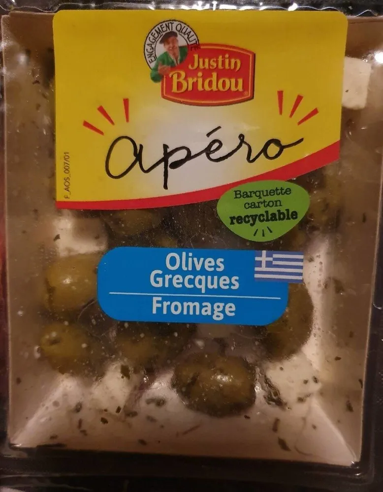 Olives grecques fromage