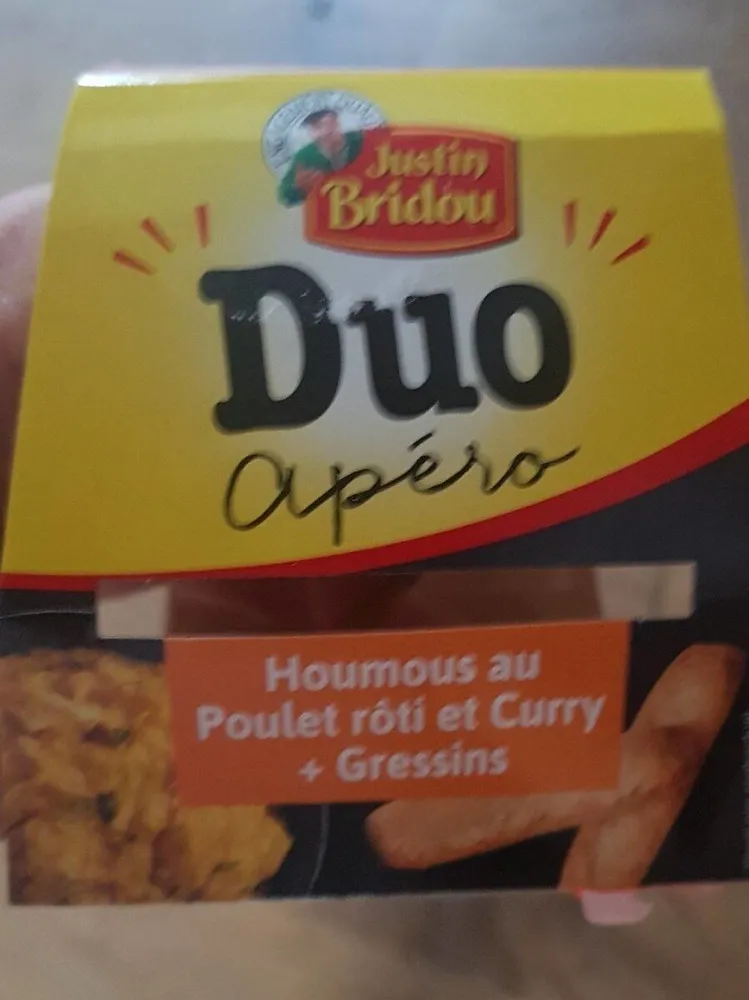 Houmous poulet curry
