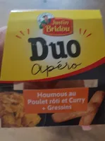 Houmous poulet curry