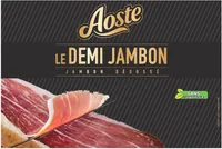 Le demi jambon jambon désossé